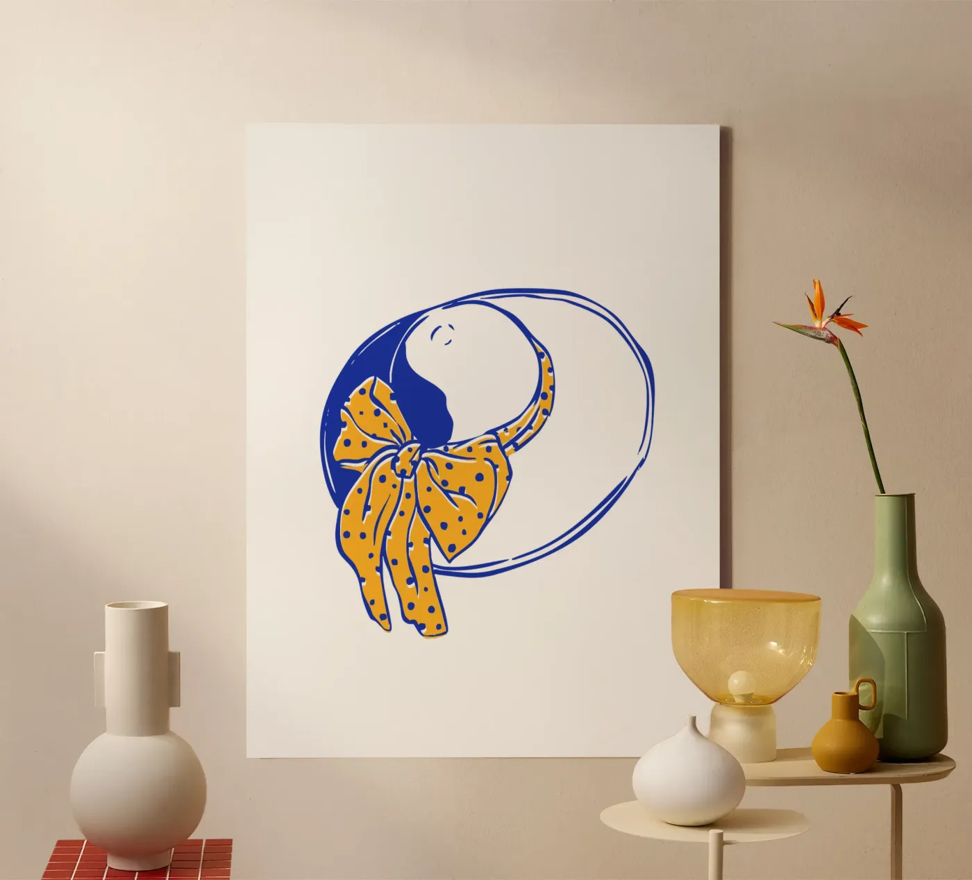 beach hat canvas by moDeern