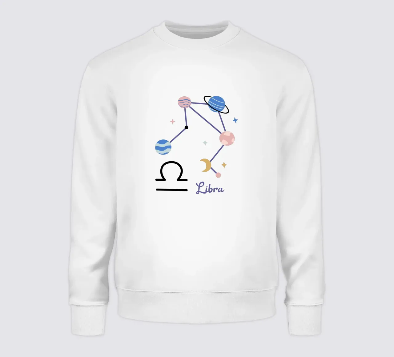 Libra (Without Background) felpa da treechild