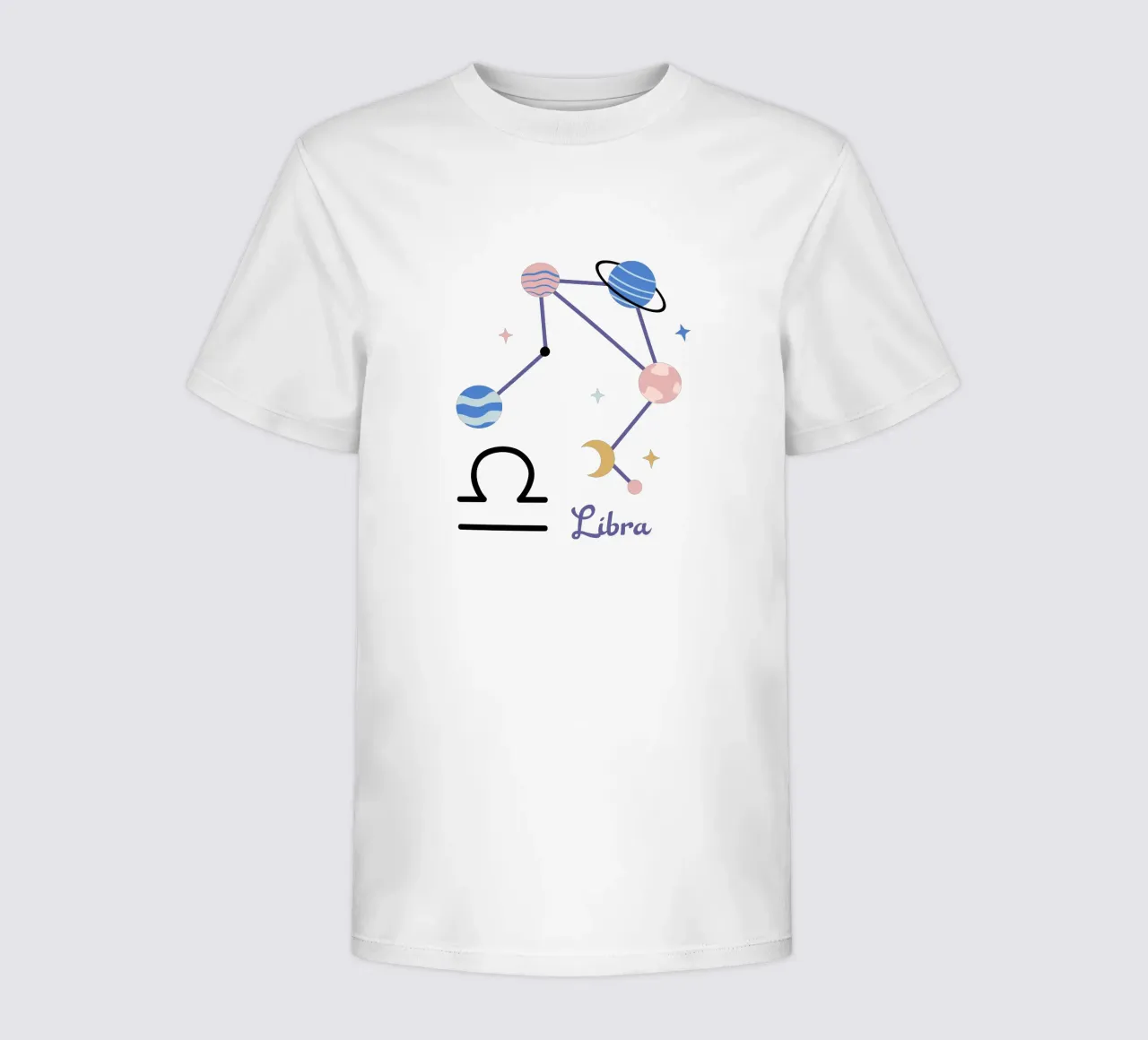 Libra (Without Background) t-shirt bambini da treechild