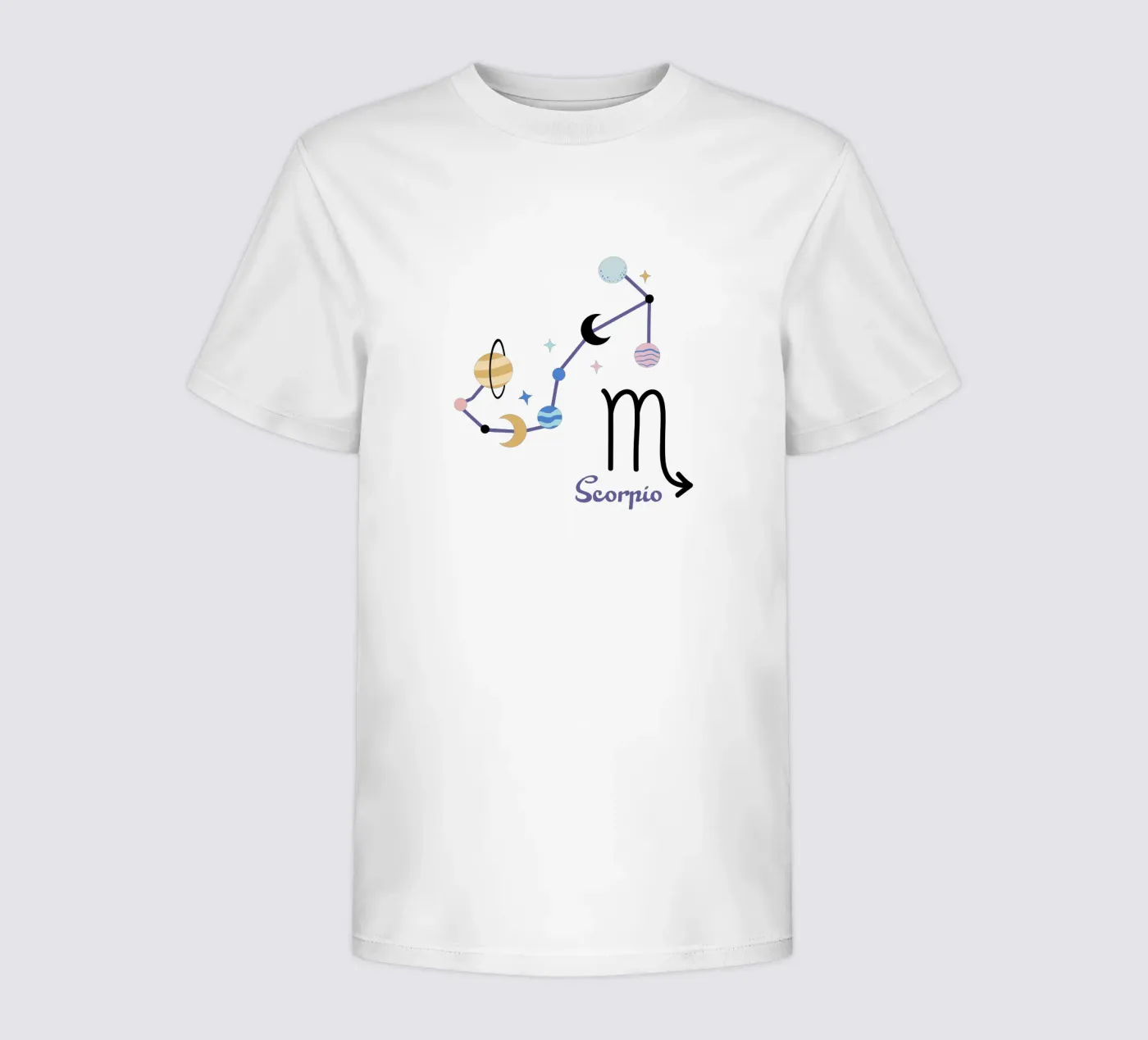 Scorpio (Without Background) t-shirt bambini da treechild