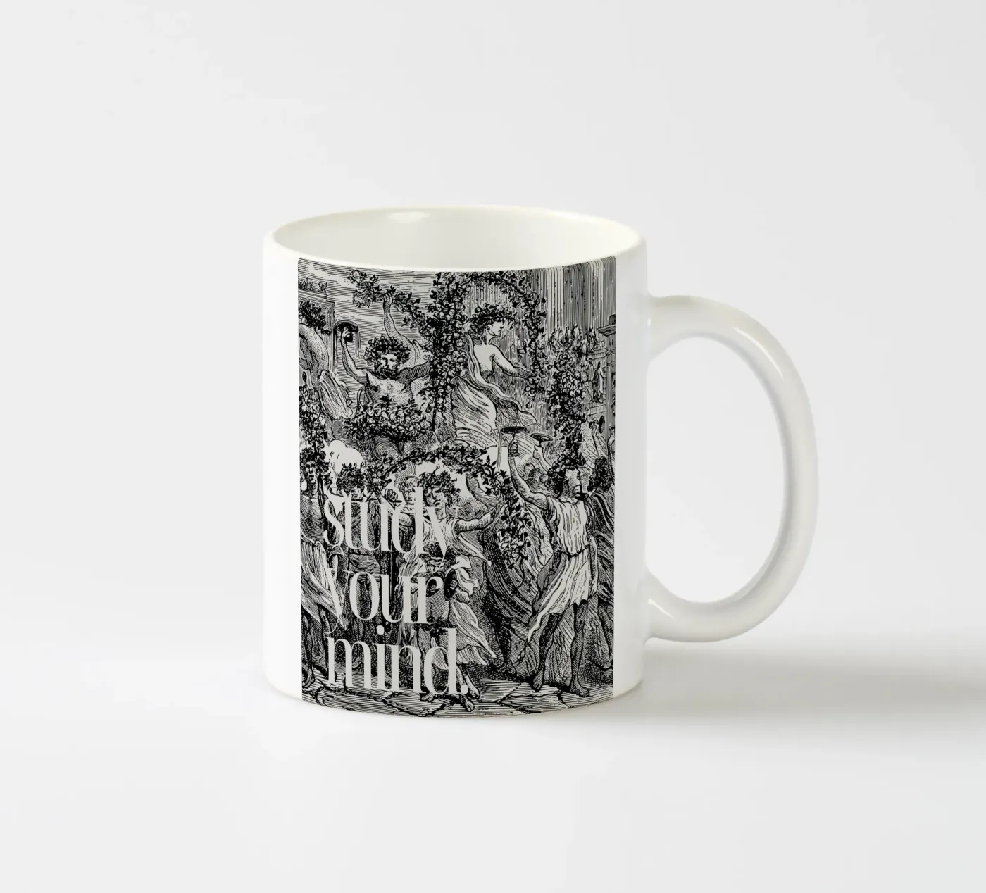WTF ceramic mug by pixelflow