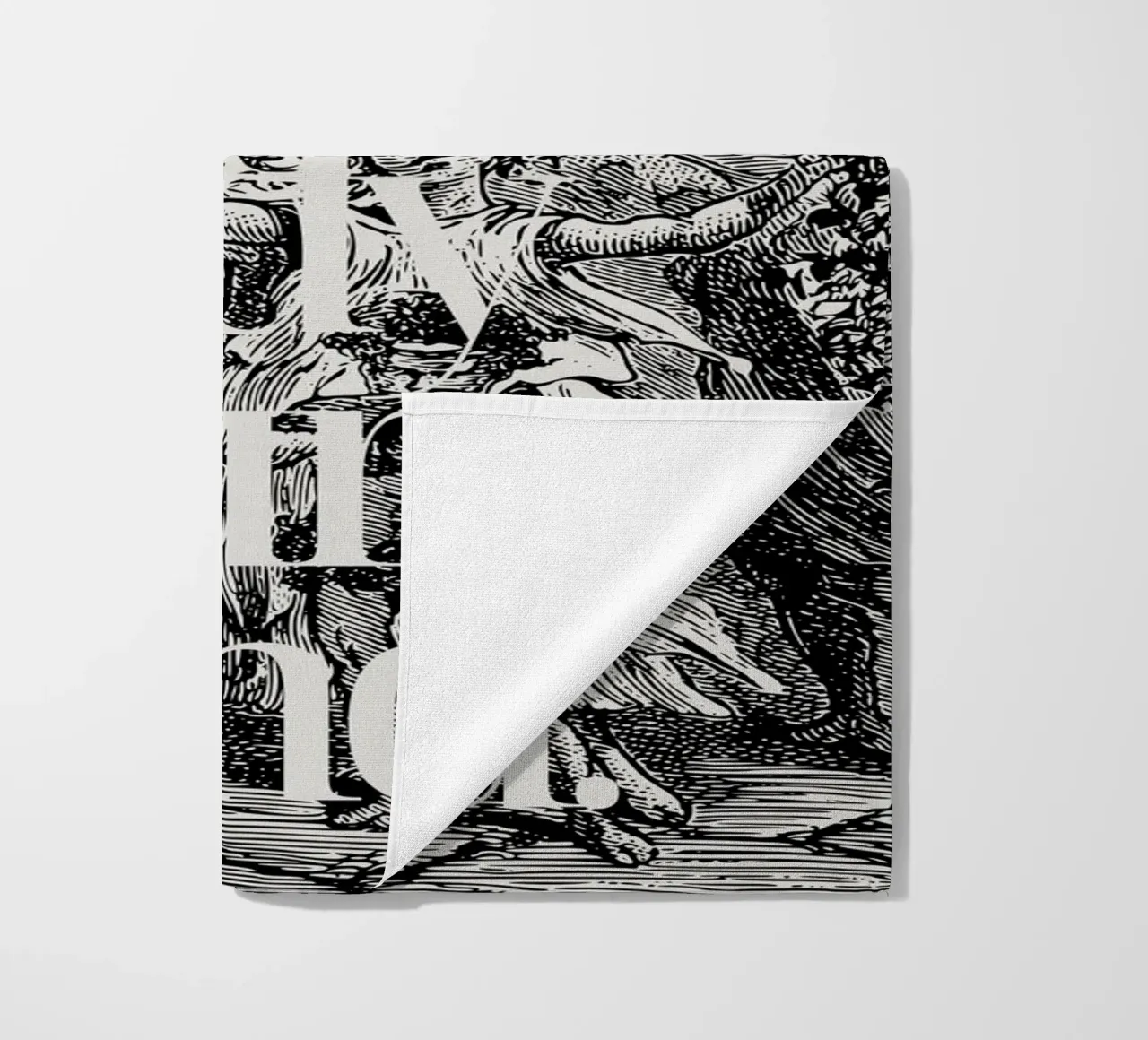 WTF beach towel by Ambition Wall