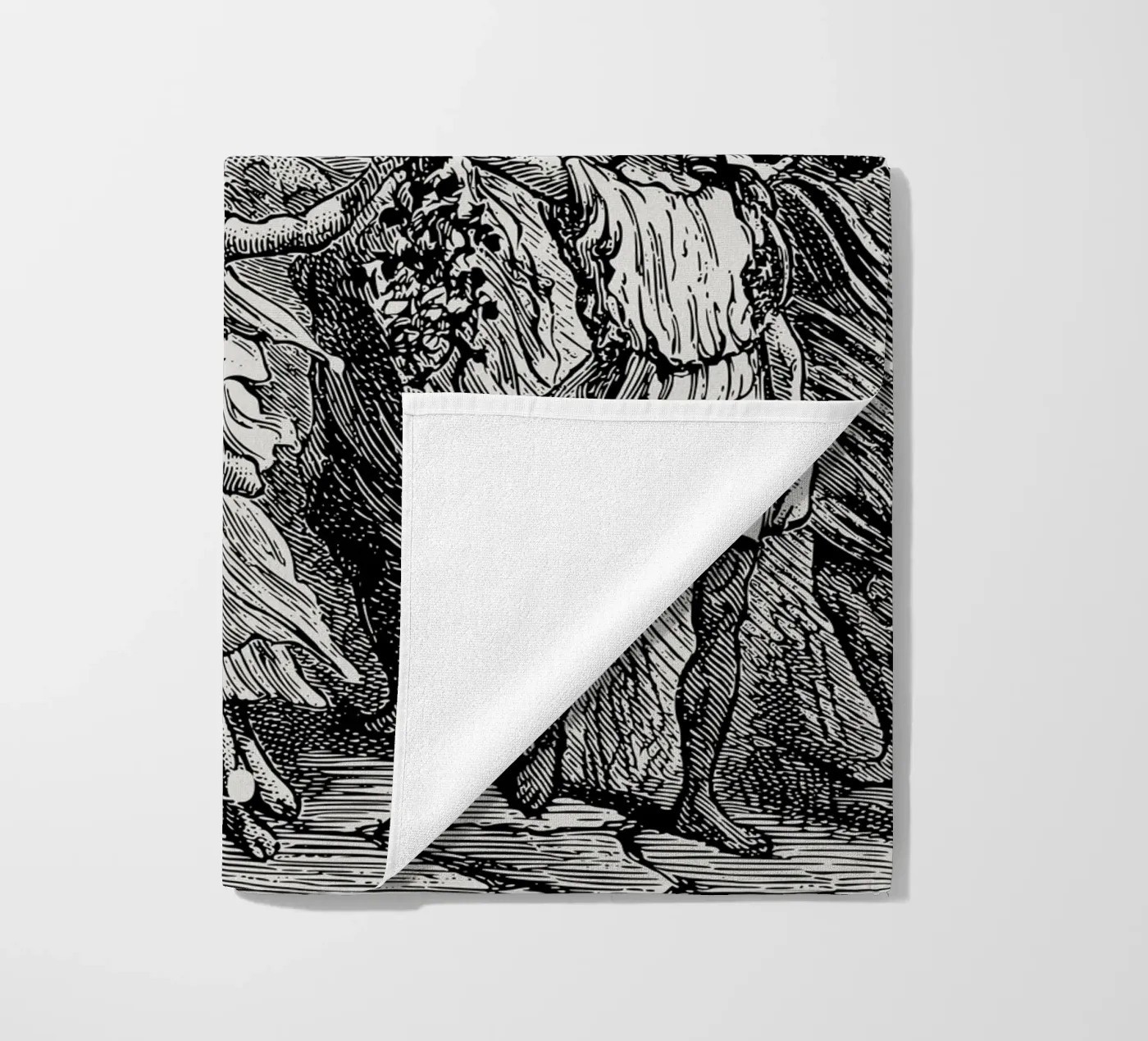 WTF beach towel by pixelflow