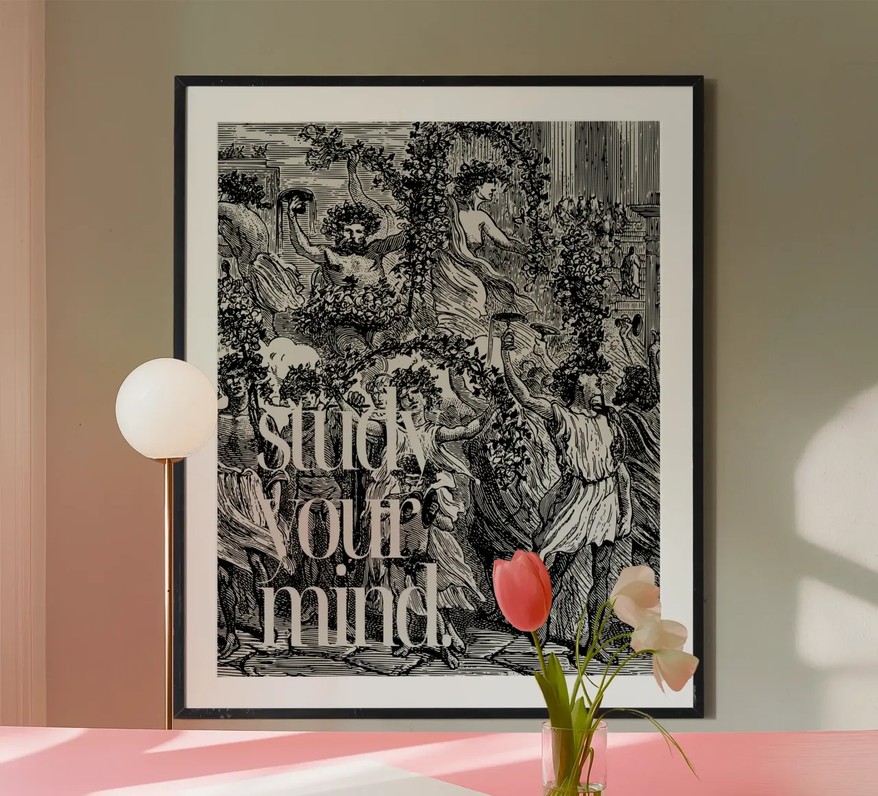 WTF poster van Ambition Wall