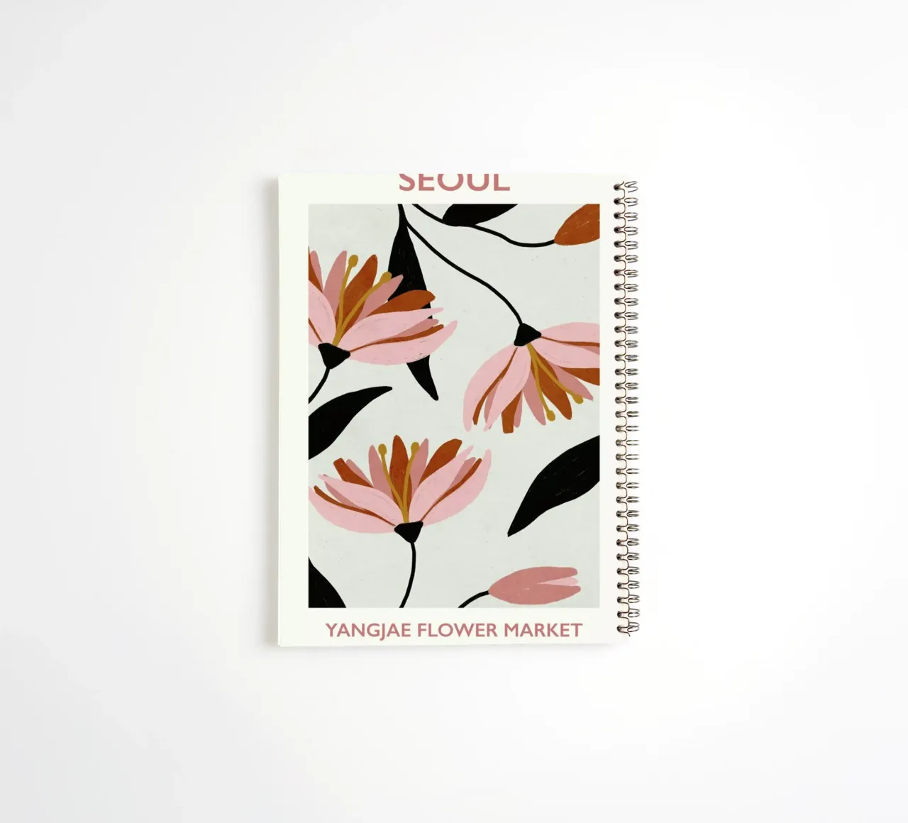 Yangjae Flower Market spiral notebook by Pure