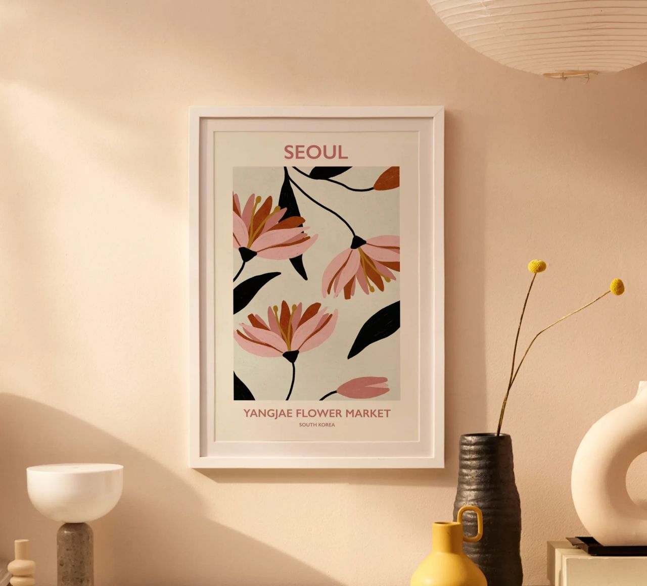 Yangjae Flower Market poster de Pure