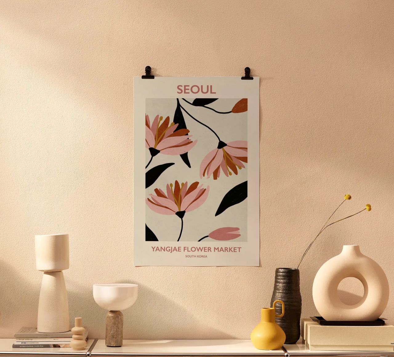 Yangjae Flower Market poster de Pure
