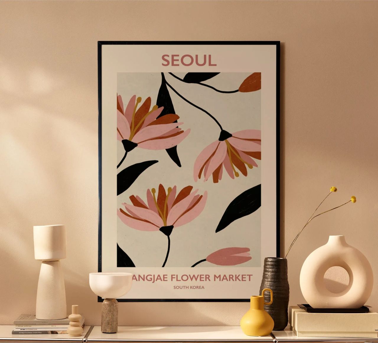 Yangjae Flower Market poster de Pure