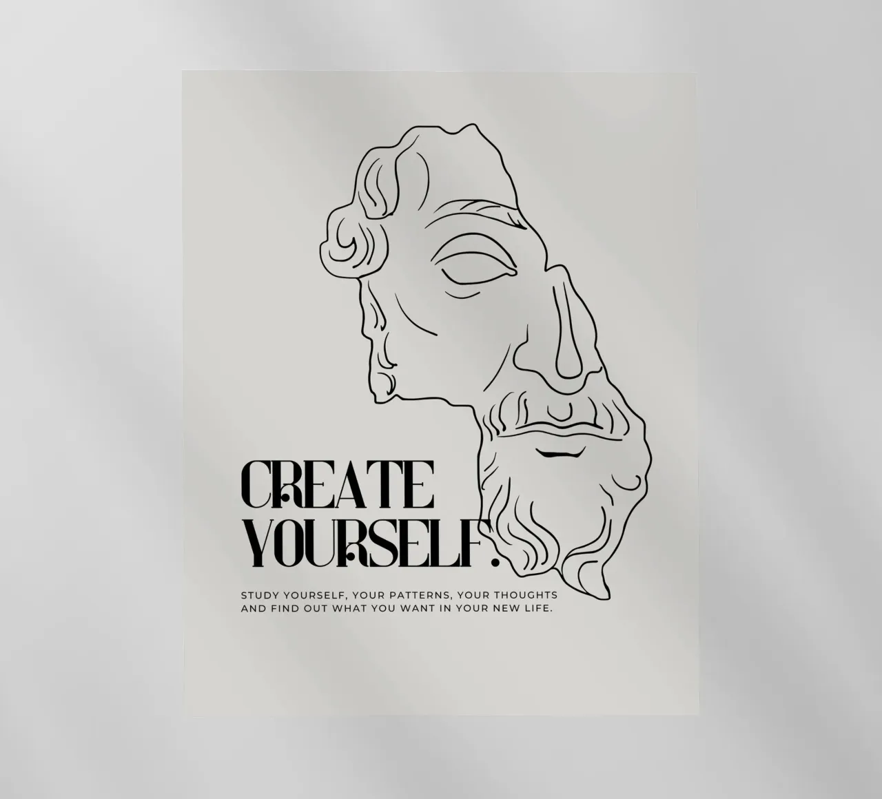 create yourself pellicola backlit da Ambition Wall