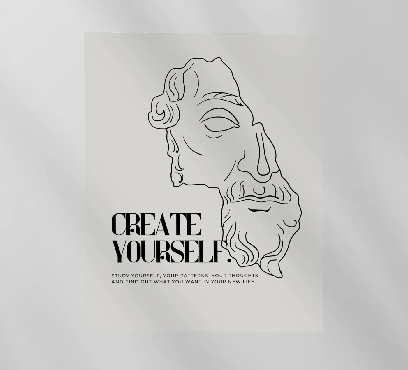 create yourself backlit folie van pixelflow