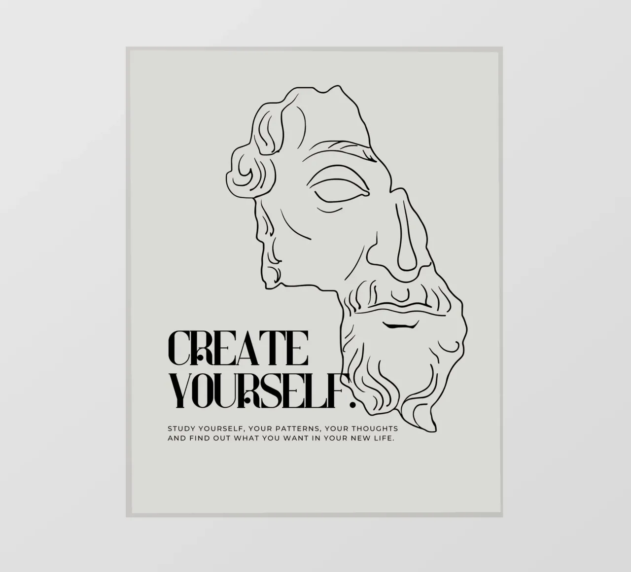 create yourself pellicola backlit da Ambition Wall