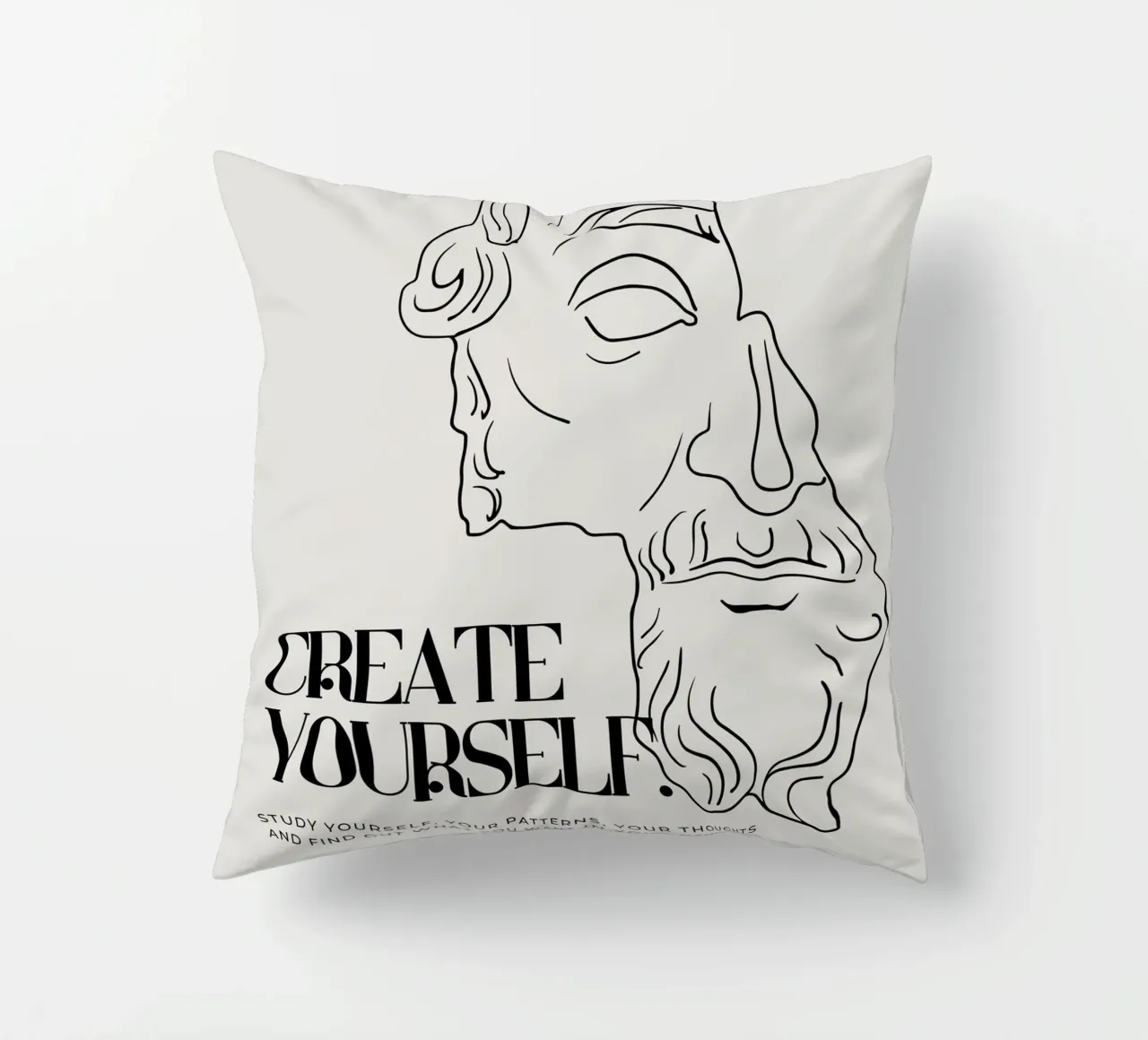 create yourself Kissen von Ambition Wall