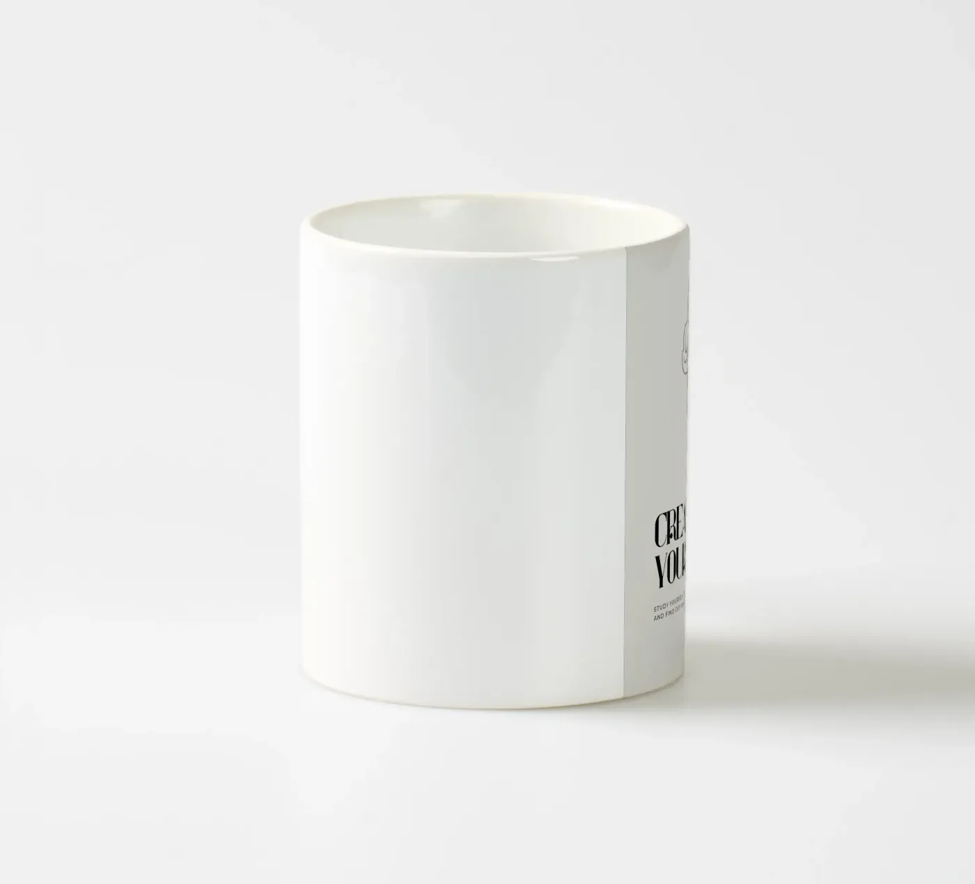 create yourself ceramic mug by pixelflow