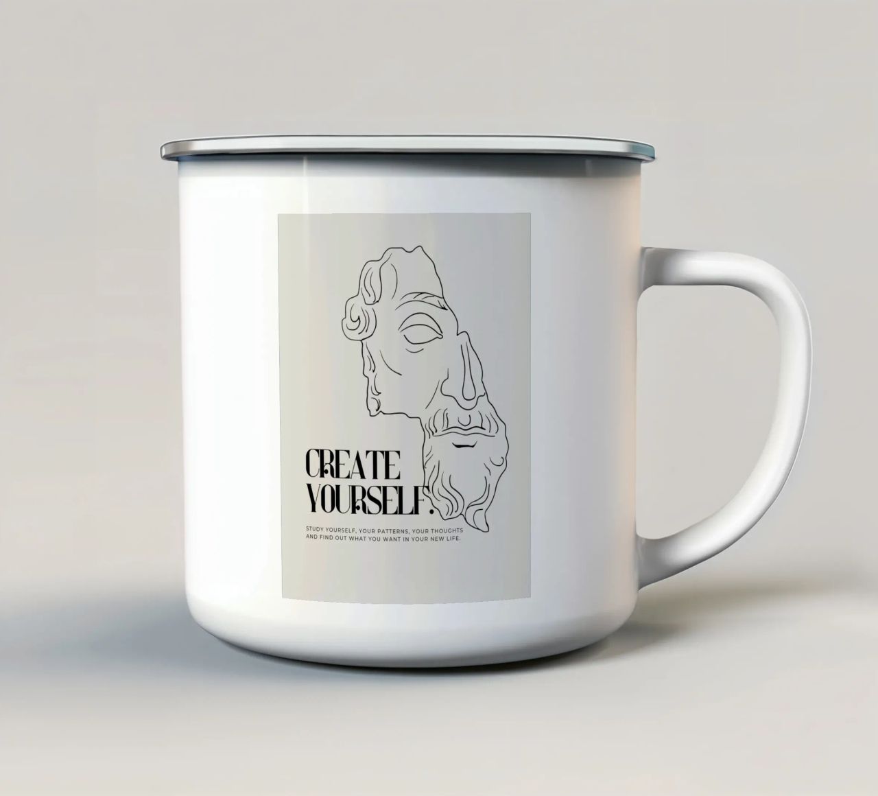 create yourself tazza in smalto da Ambition Wall