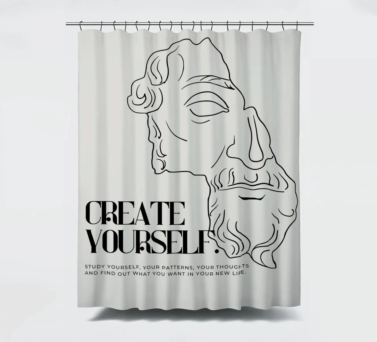 create yourself tenda da doccia da Ambition Wall