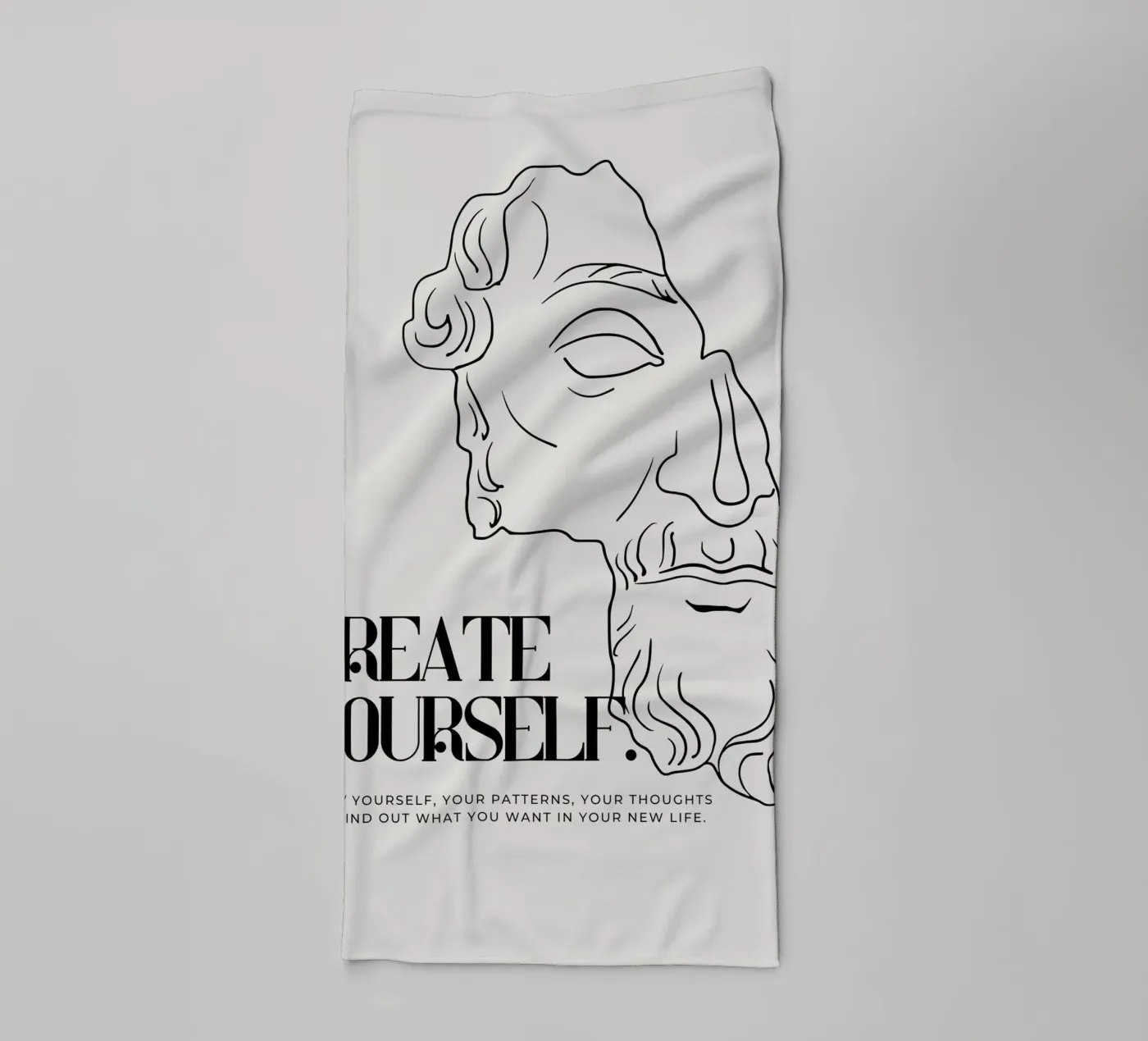 create yourself towel by pixelflow