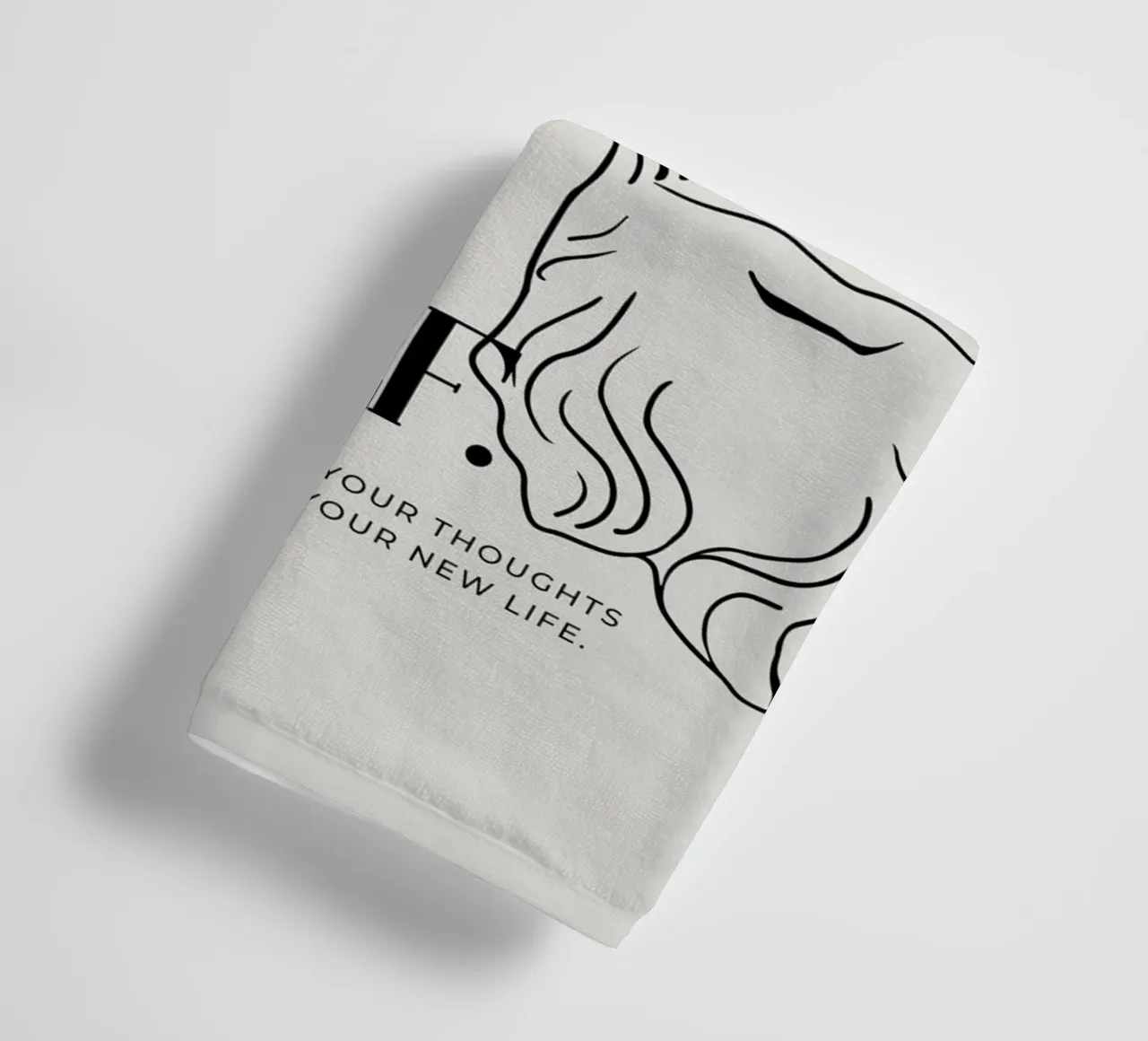 create yourself Handtuch von Ambition Wall