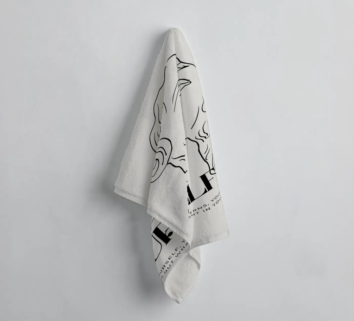 create yourself towel by pixelflow