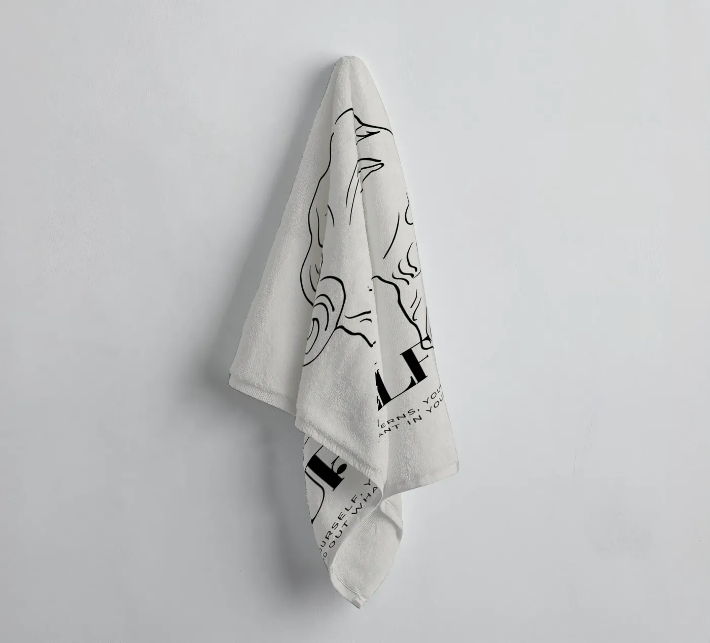 create yourself towel by pixelflow