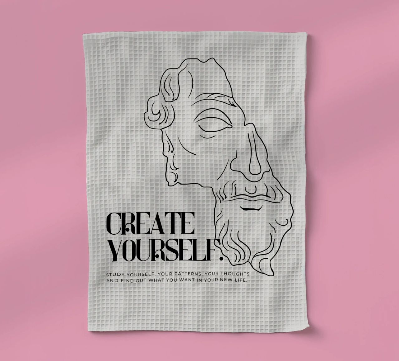 create yourself canovaccio da cucina da Ambition Wall
