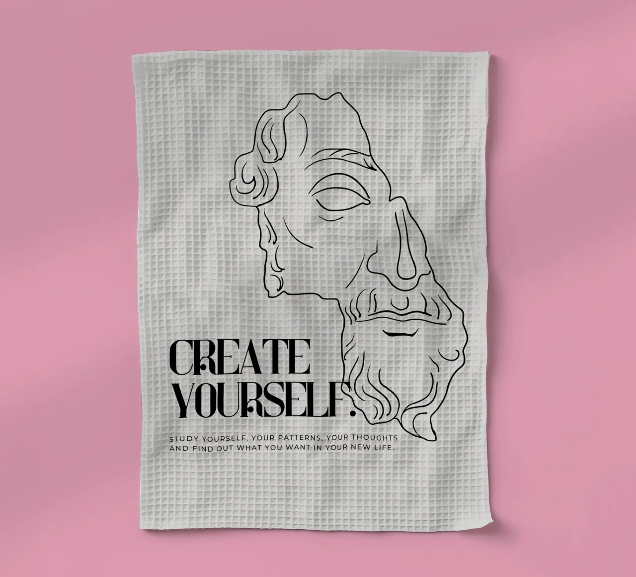 create yourself torchon de Ambition Wall