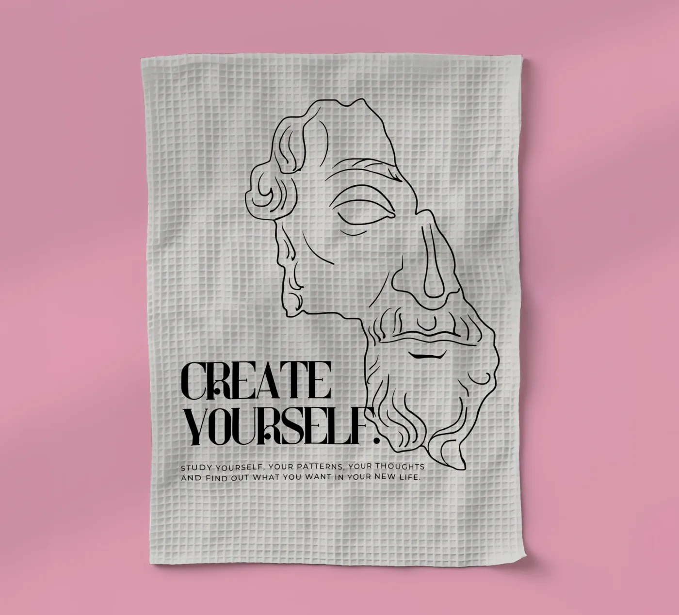 create yourself Geschirrtuch von pixelflow