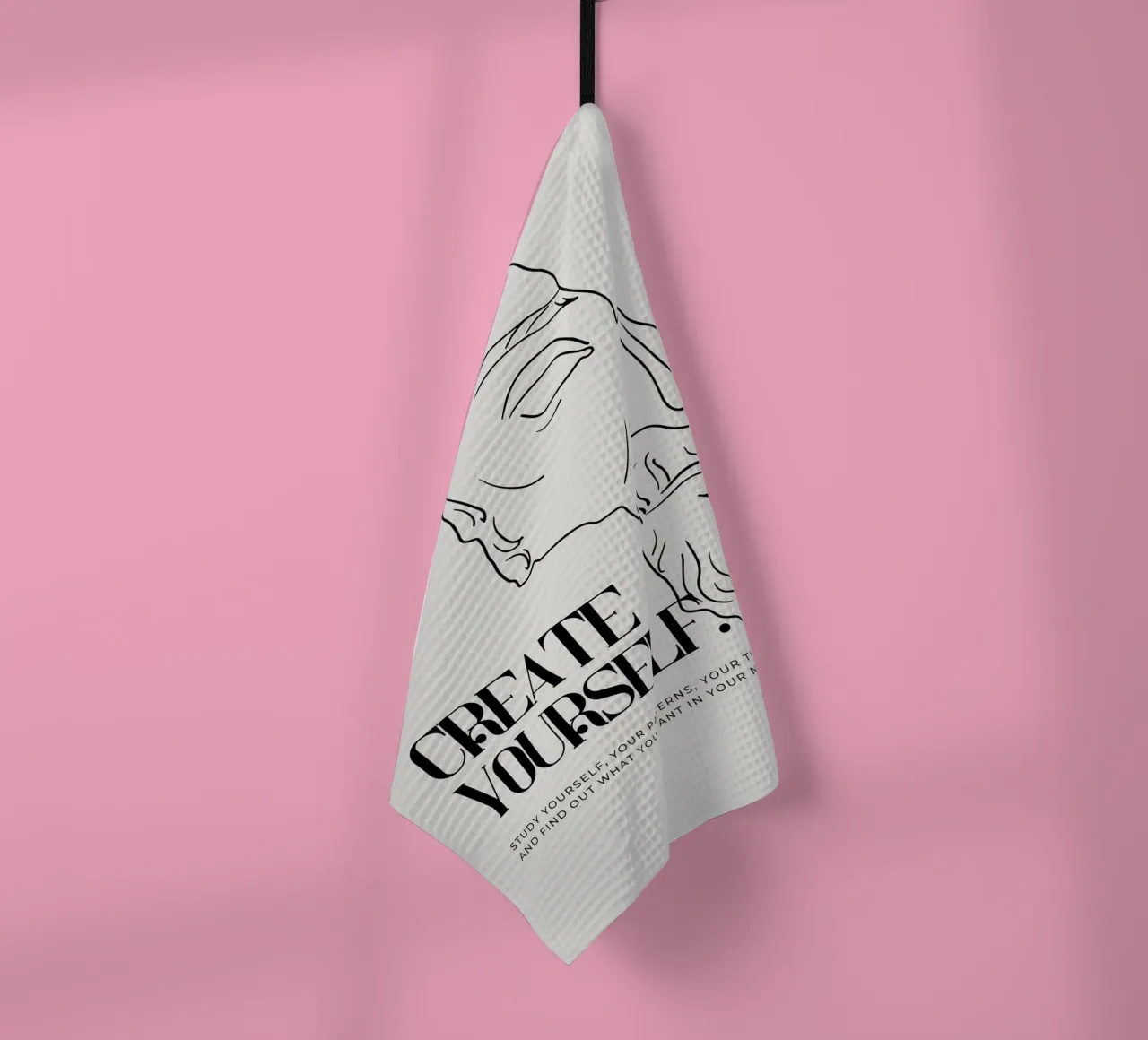 create yourself torchon de Ambition Wall