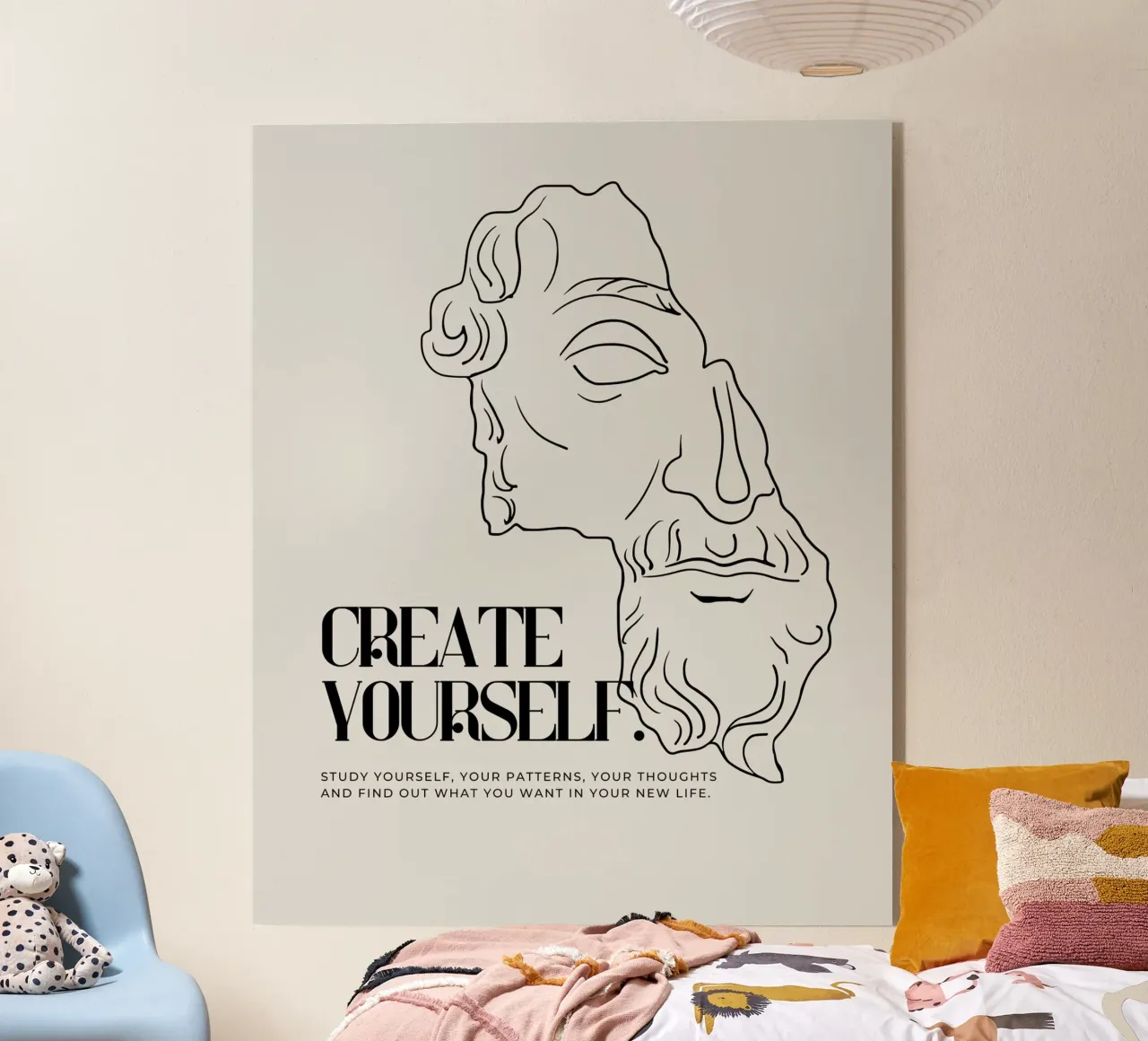 create yourself Acryl-Glas von Ambition Wall