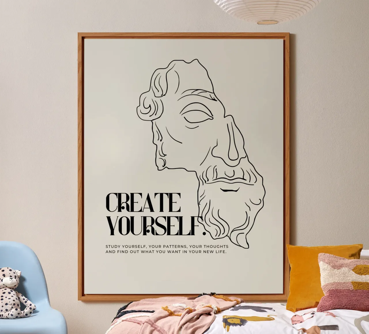 create yourself forex-plaat van Ambition Wall