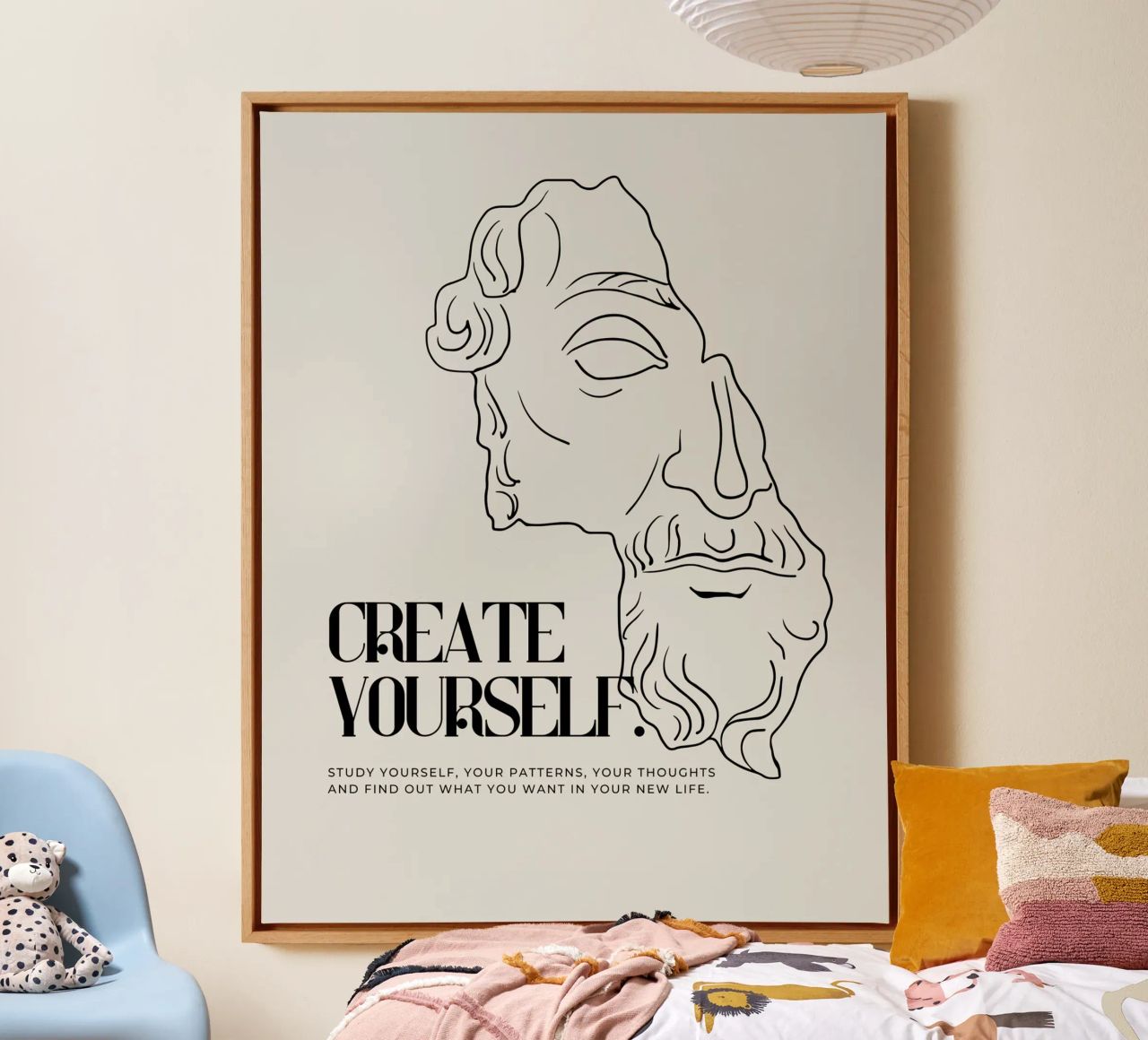 create yourself tela da Ambition Wall