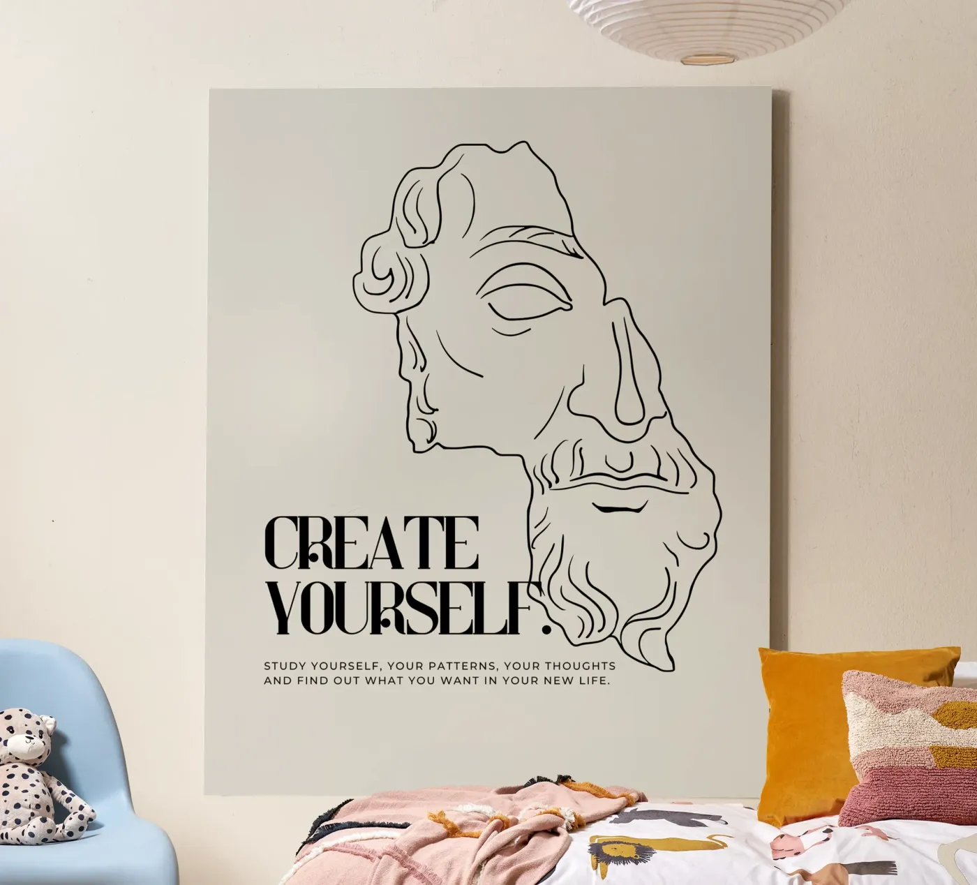 create yourself tela da pixelflow