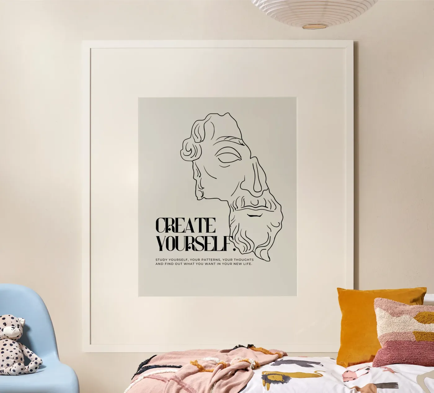 create yourself poster by pixelflow