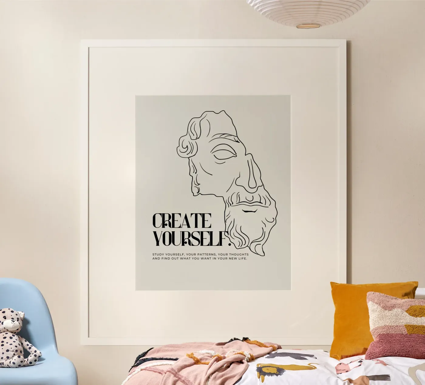 create yourself Poster von pixelflow