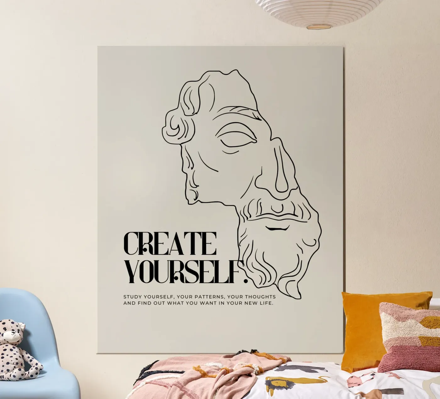 create yourself poster by pixelflow