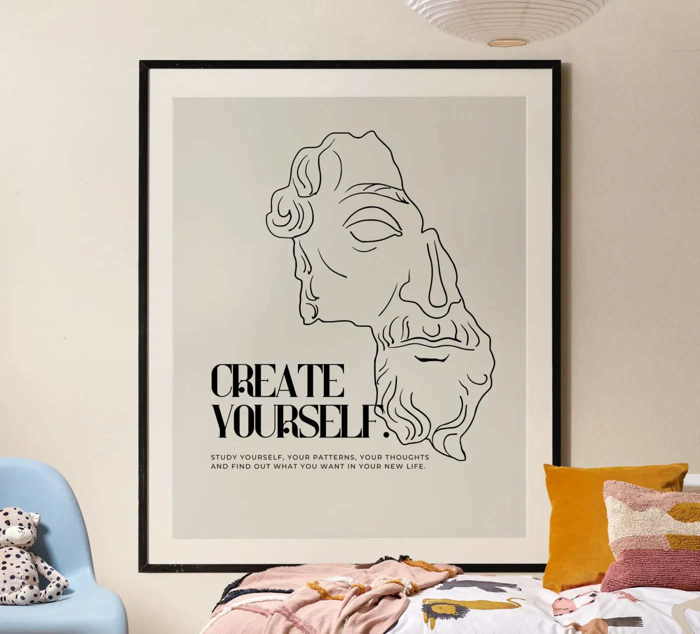 create yourself poster by pixelflow