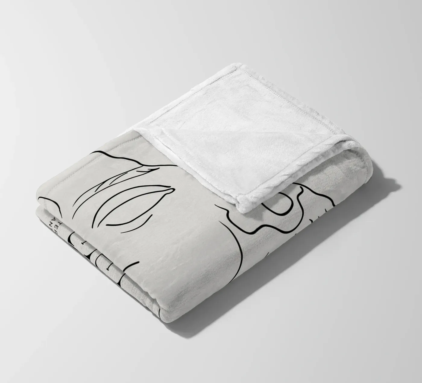 create yourself coperta in pile da pixelflow