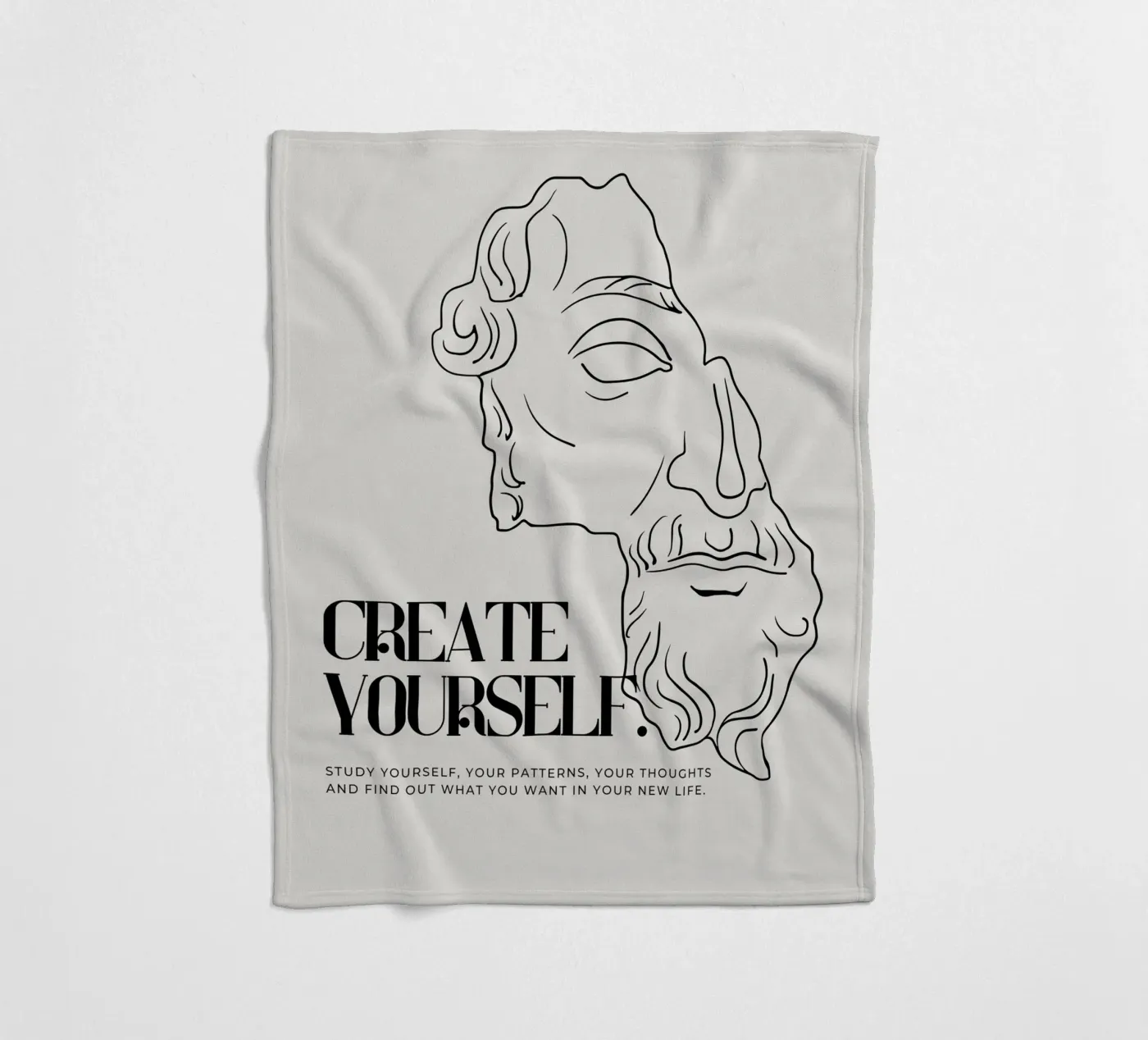 create yourself fleecedeken van pixelflow