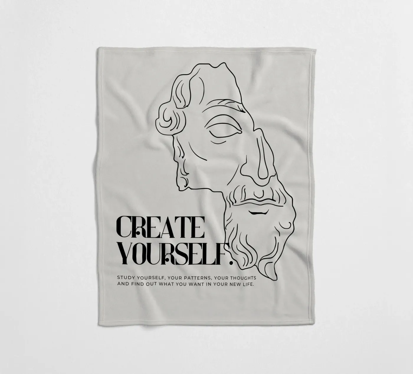 create yourself Fleecedecke von pixelflow