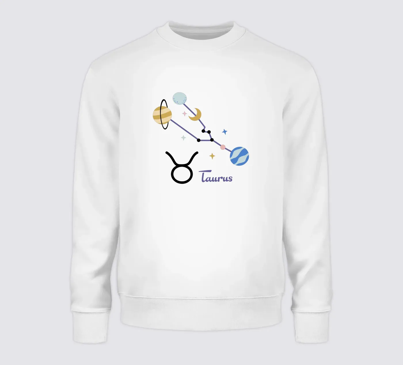 Taurus (Without Background) sweatshirt van treechild