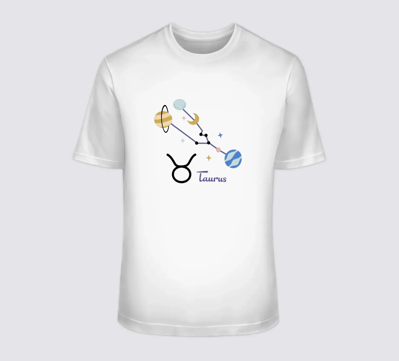 Taurus (Without Background) t-shirt da treechild
