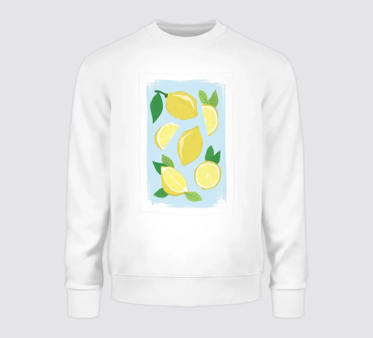 Summer lemons from Italy sweatshirt by Martina