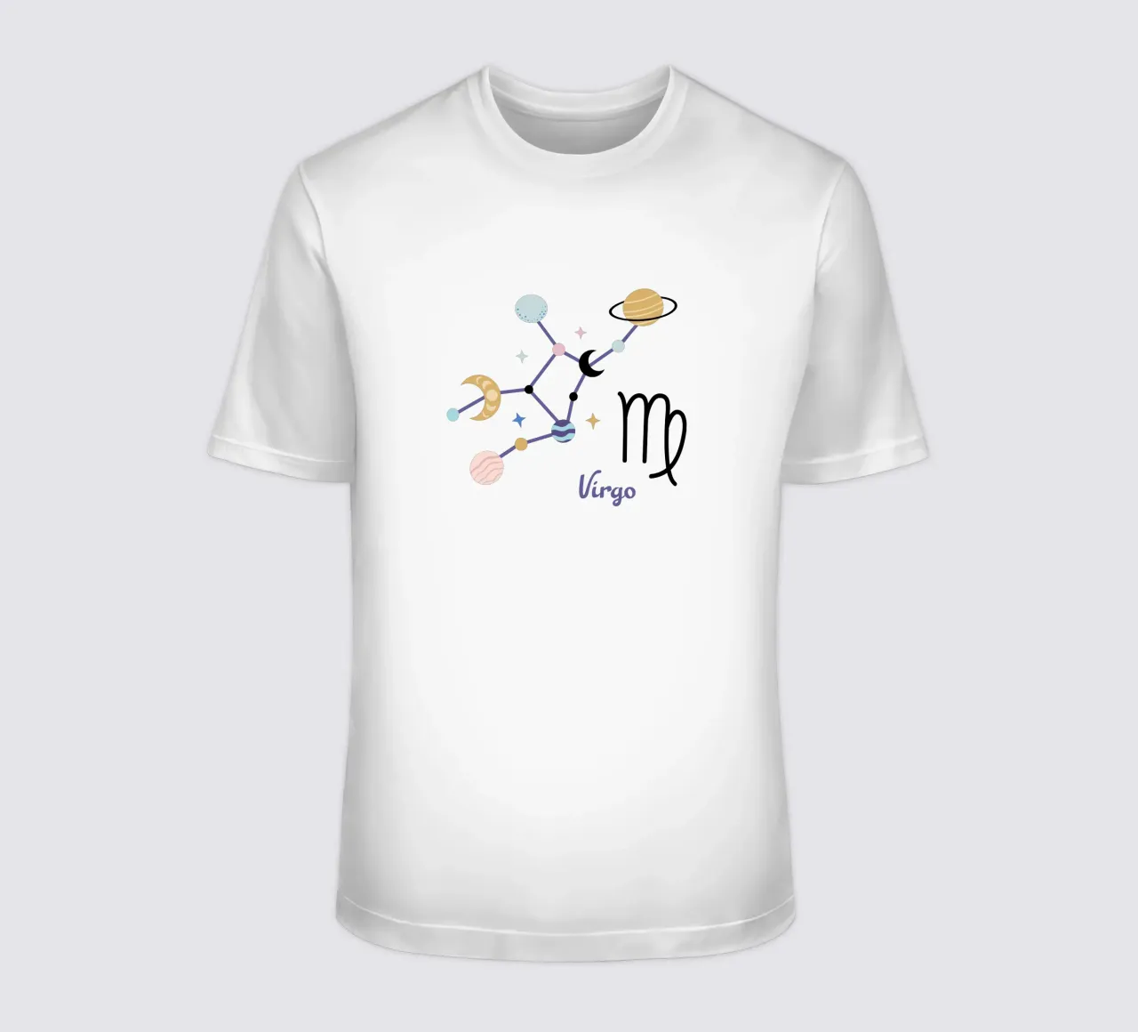 Virgo (Without Background) t-shirt da treechild