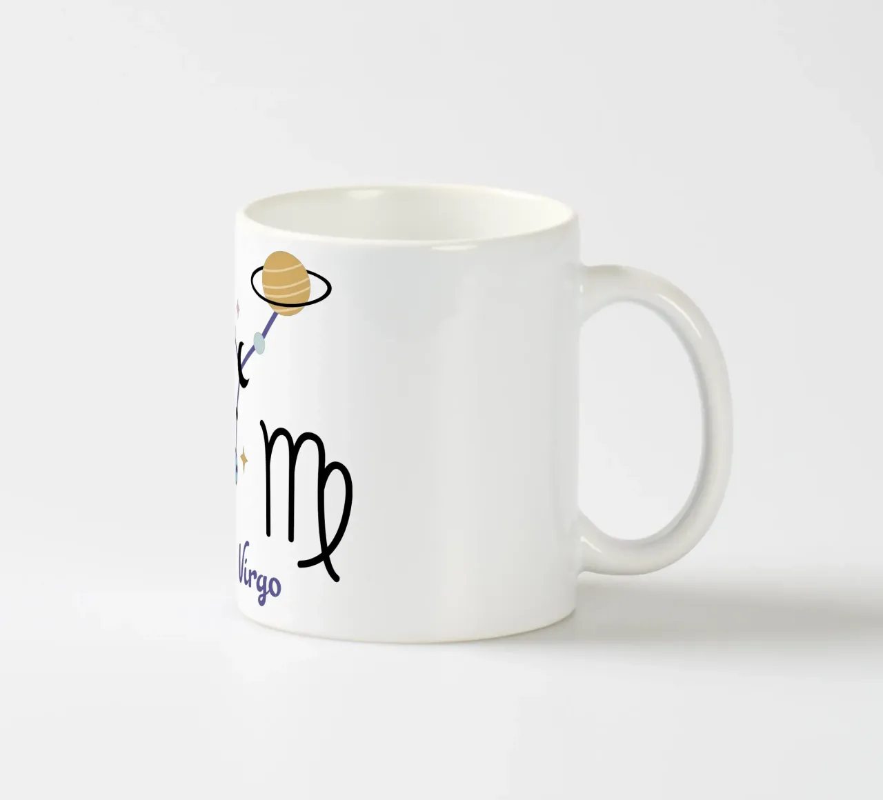 Virgo (Without Background) tazza in ceramica da treechild