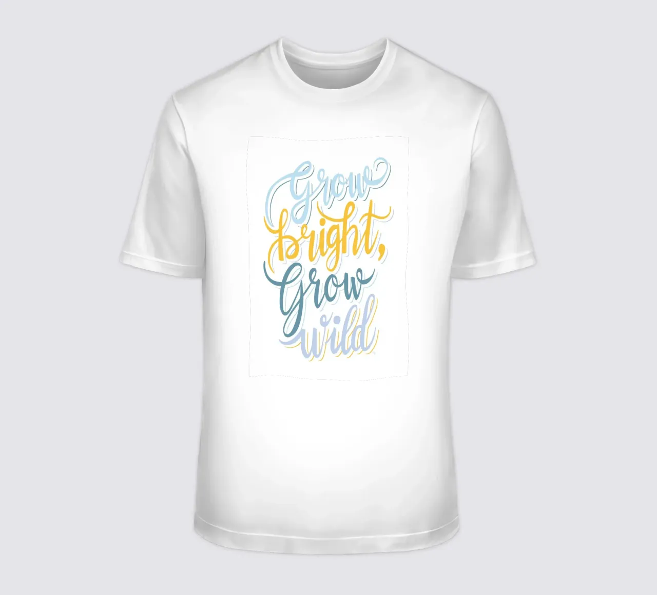 Cita de Grow bright, grow wild camiseta de Martina