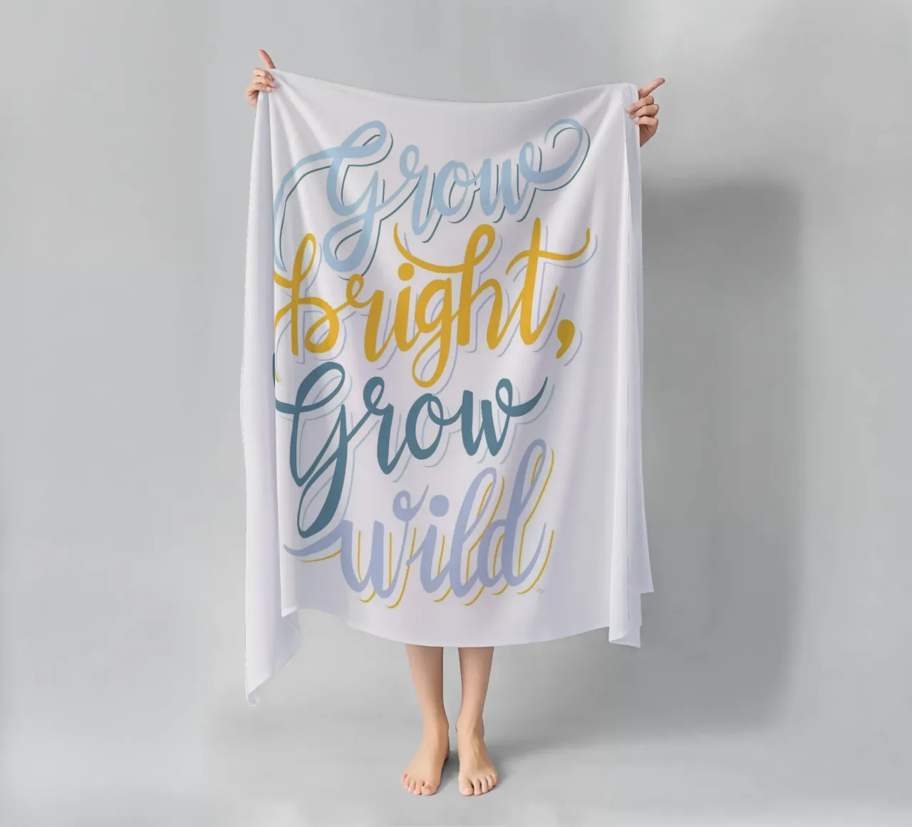 Crescere in modo brillante, crescere in modo selvaggio telo mare da Martina