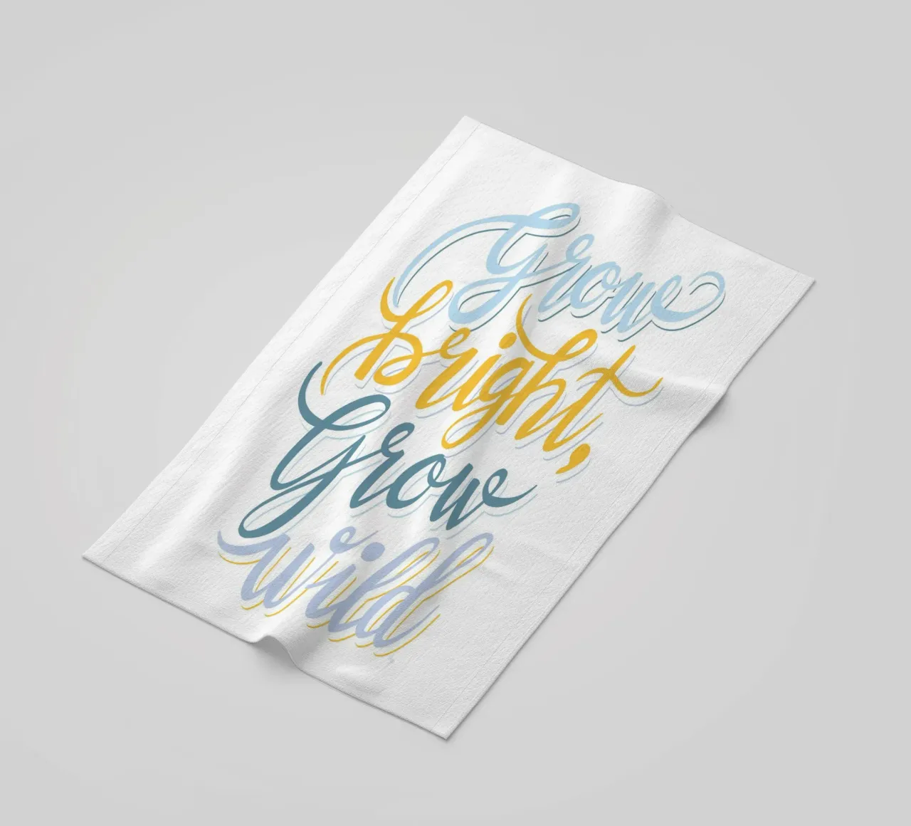 Crescere in modo brillante, crescere in modo selvaggio telo mare da Martina