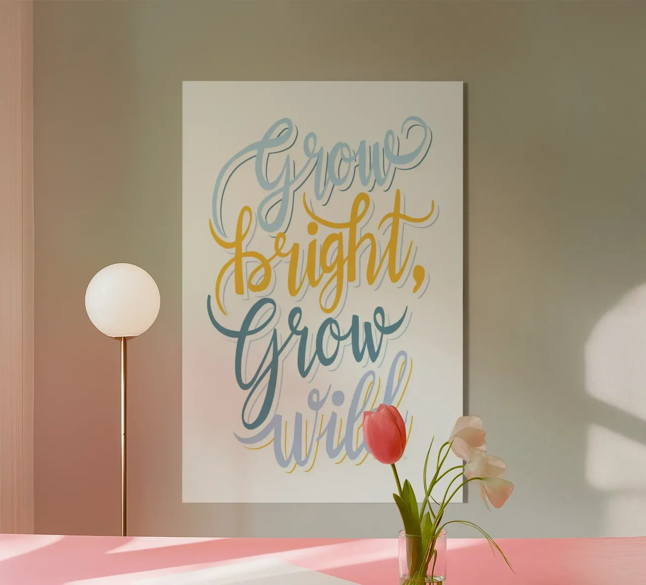 Cita de Grow bright, grow wild metacrilato de Martina