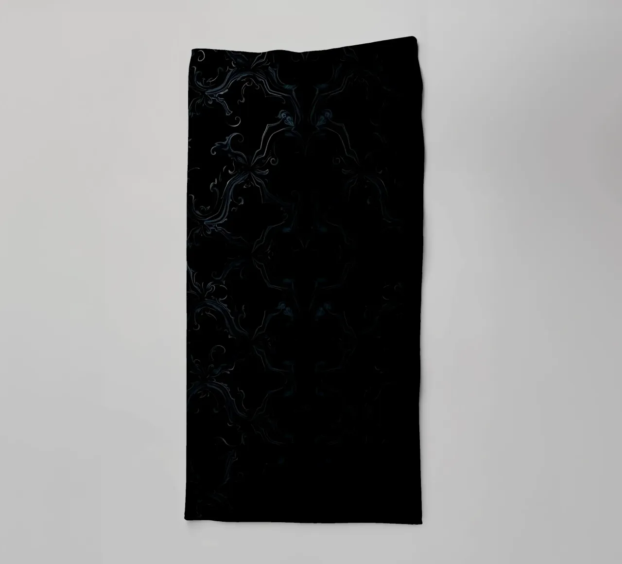 Elegant abstract getextureerd donker behang achtergrond kunst badhanddoek van DesignDoodle