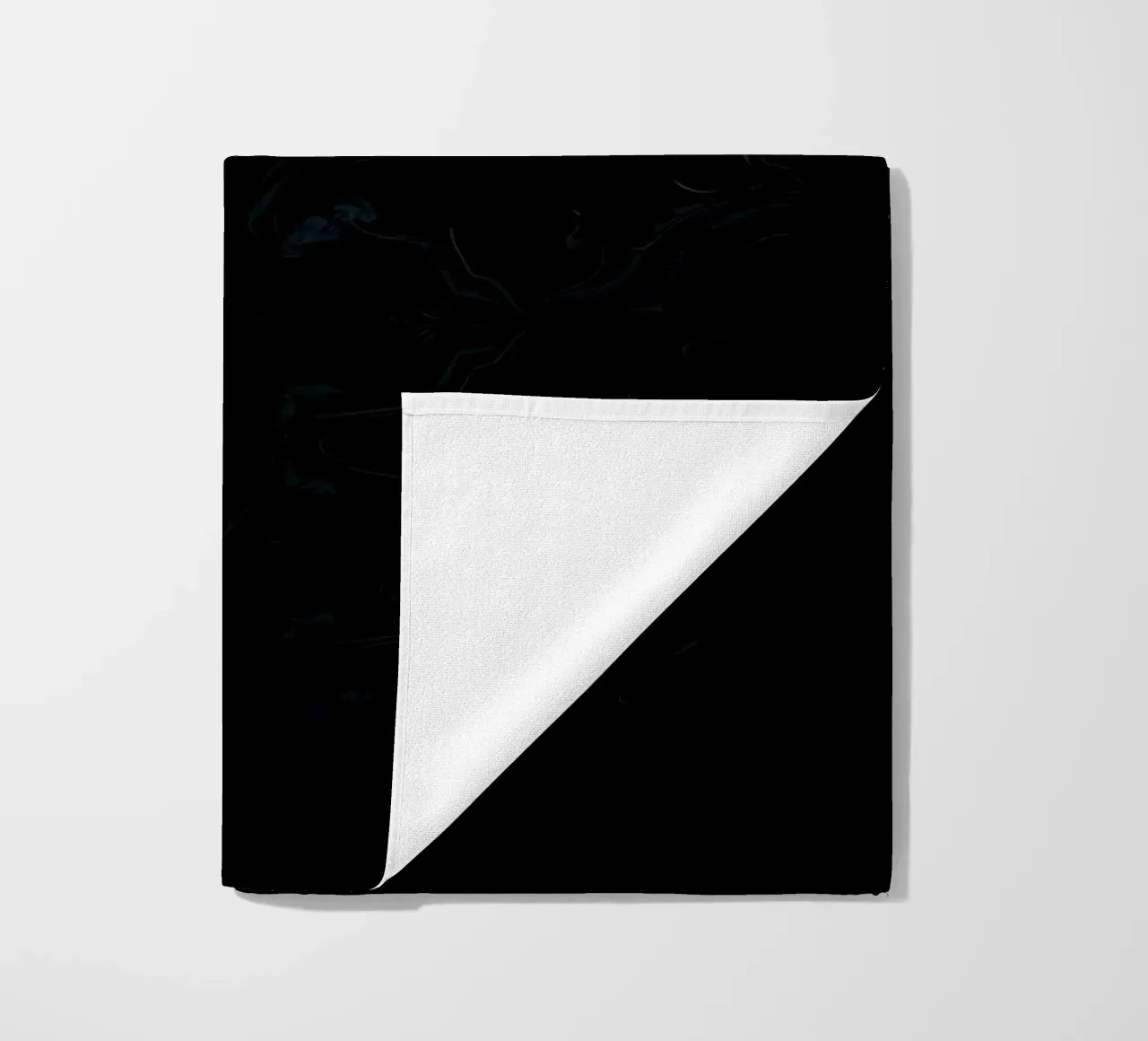 Elegant abstract getextureerd donker behang achtergrond kunst strandhanddoek van DesignDoodle