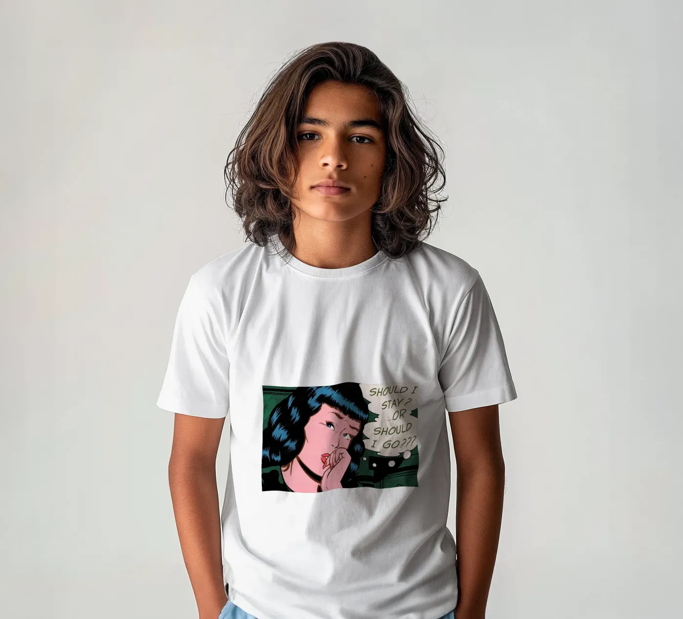 Indecision kinder t-shirt van Matheus Lopes Castro